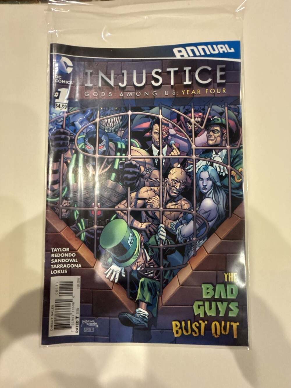 INJUSTICE GODS AMONG US YEAR FOUR ANNUAL #1 – ,